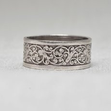 画像3: Sold シルバー・エタニティリング (3)