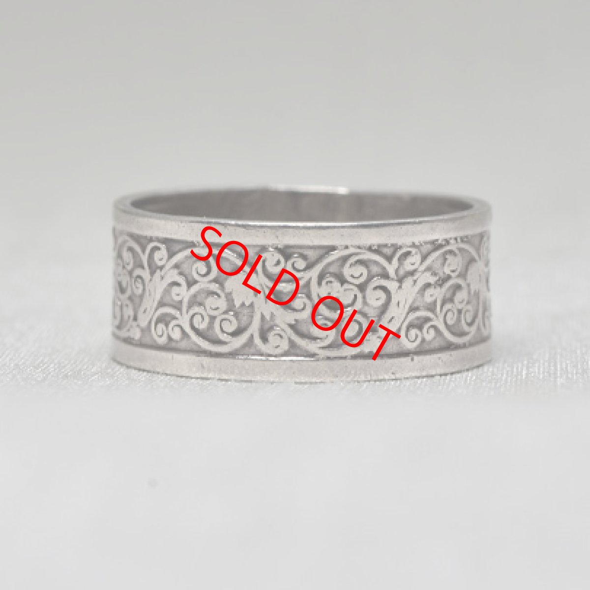 画像4: Sold シルバー・エタニティリング (4)