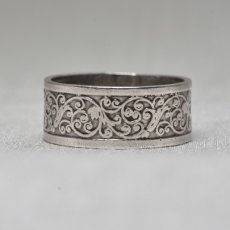 画像4: Sold シルバー・エタニティリング (4)