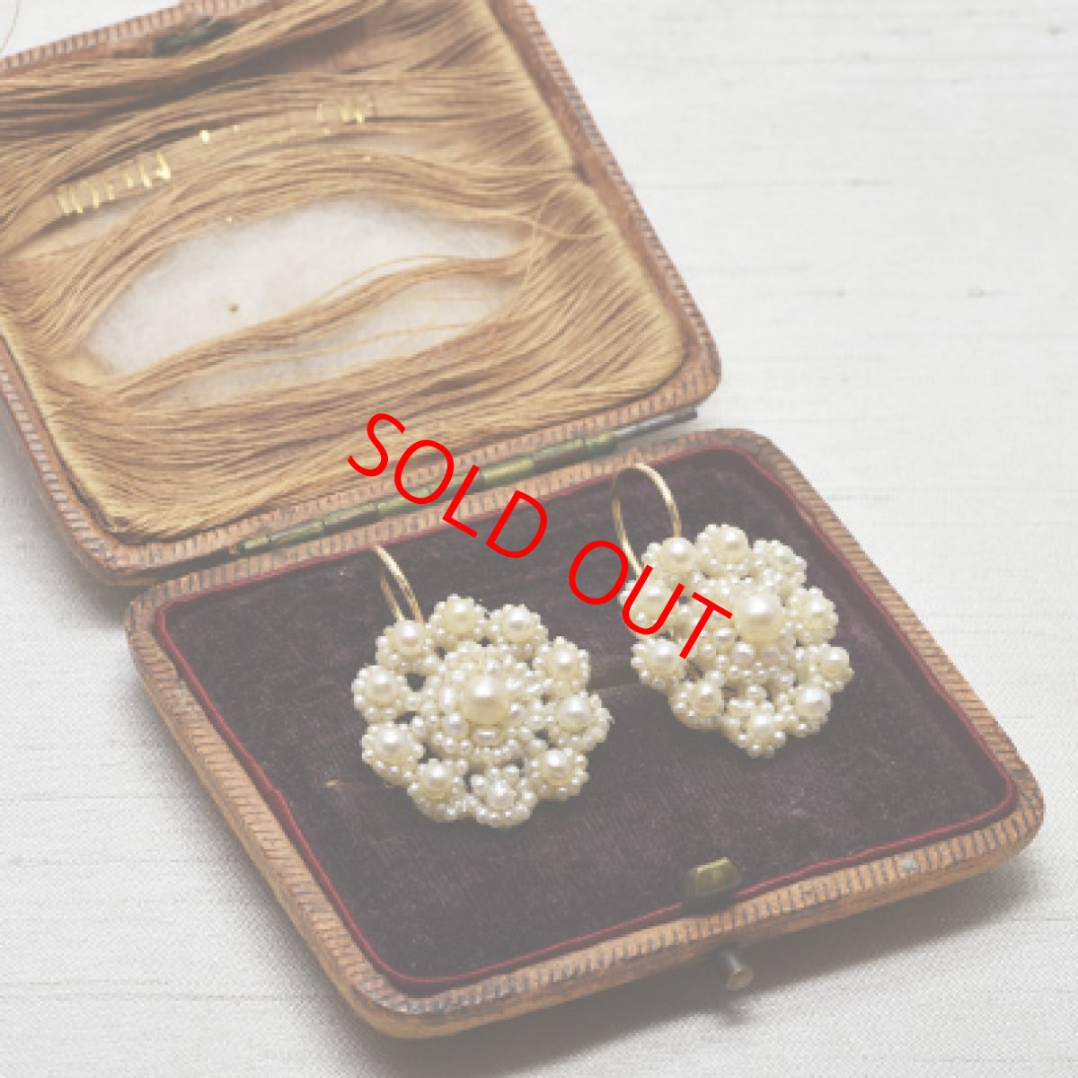 画像5: Sold G.パールイヤリング (5)