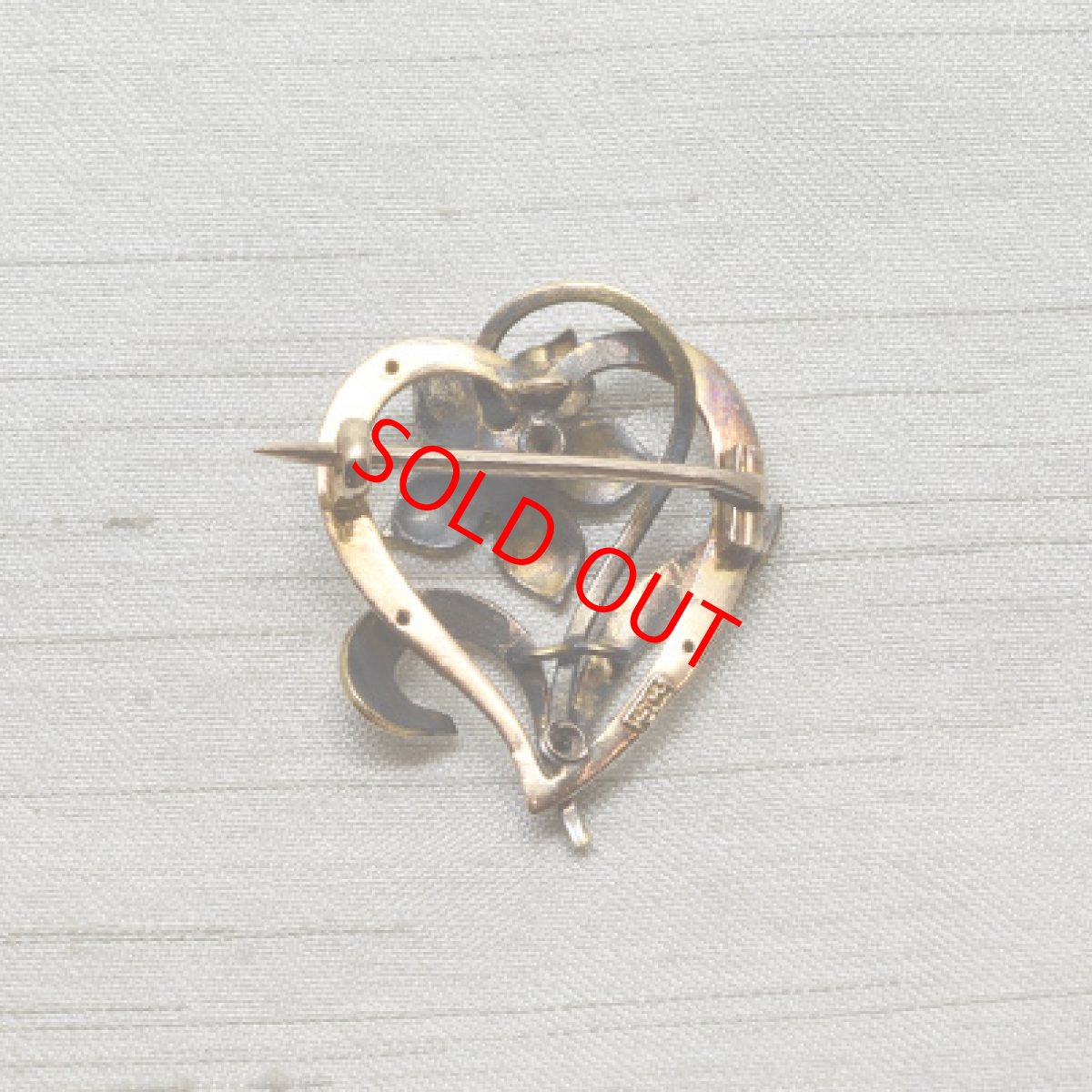 画像2: Sold 15ct.パールブローチ (2)