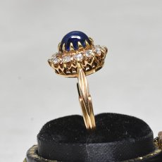 画像7: Sold 14ct.サファイア・ダイヤモンドリング (7)