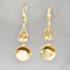 画像3: Sold 18ct,ダイヤモンドイヤリング (3)