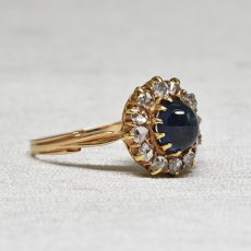 画像5: Sold 14ct.サファイア・ダイヤモンドリング (5)