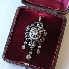 画像3: ゴールド・シルバー・ダイヤモンドペンダント＆ブローチ (3)