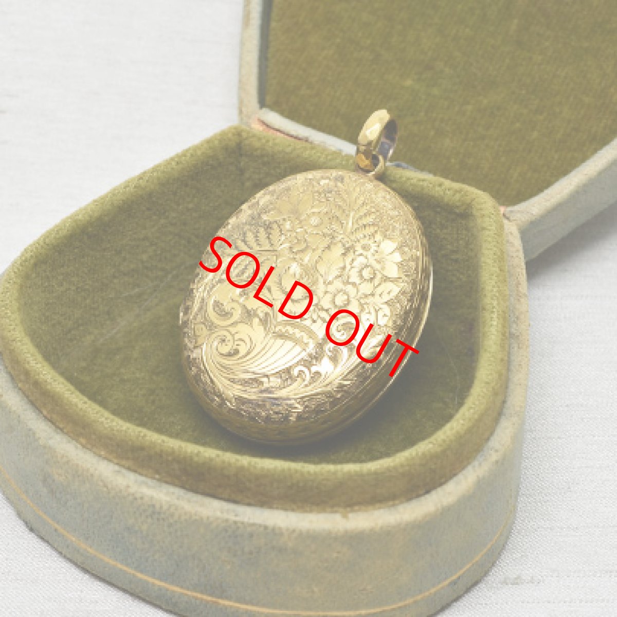 画像5: Sold 14ct.メタルロケットペンダント (5)