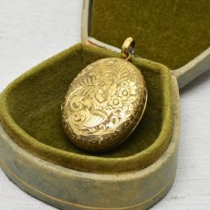 画像5: Sold 14ct.メタルロケットペンダント (5)