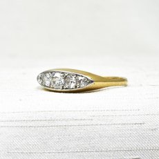 画像2: 18ct (Pt).ダイヤモンドリング (2)