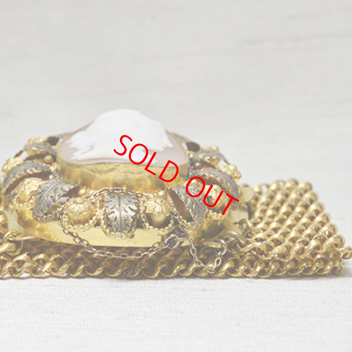 画像5: Sold ピンチベック シャルカメオブレスレット (5)