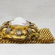 画像5: Sold ピンチベック シャルカメオブレスレット (5)