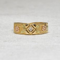 画像2: Sold 18ct,ダイヤモンドリング (2)