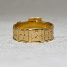 画像4: 18ct,バックルリング　 (4)