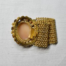 画像4: Sold ピンチベック シャルカメオブレスレット (4)