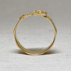 画像7: 18ct,バックルリング　 (7)