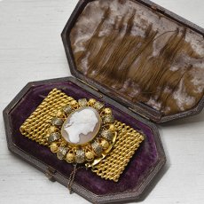 画像7: Sold ピンチベック シャルカメオブレスレット (7)