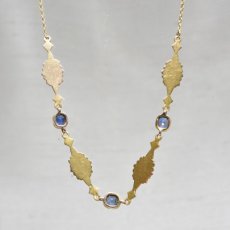 画像2: Sold 14ct.サファイアネックレス (2)