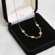 画像4: Sold 14ct.サファイアネックレス (4)