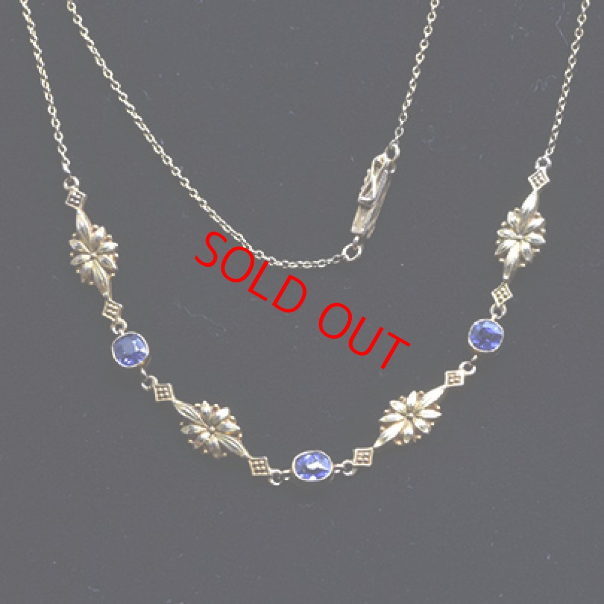 画像3: Sold 14ct.サファイアネックレス (3)