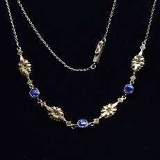 画像3: Sold 14ct.サファイアネックレス (3)