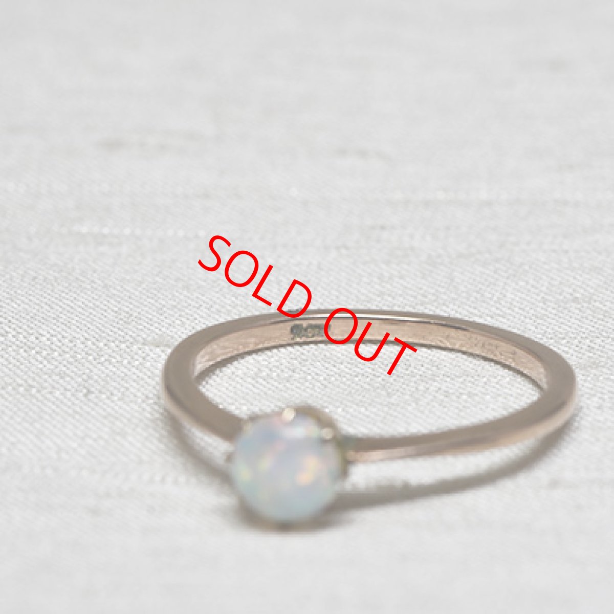 画像5: Sold 9ct,オパールリング (5)