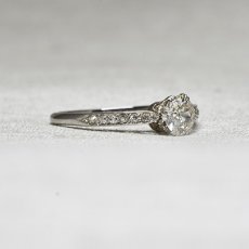 画像5: プラチナ・ダイヤモンドリング (5)