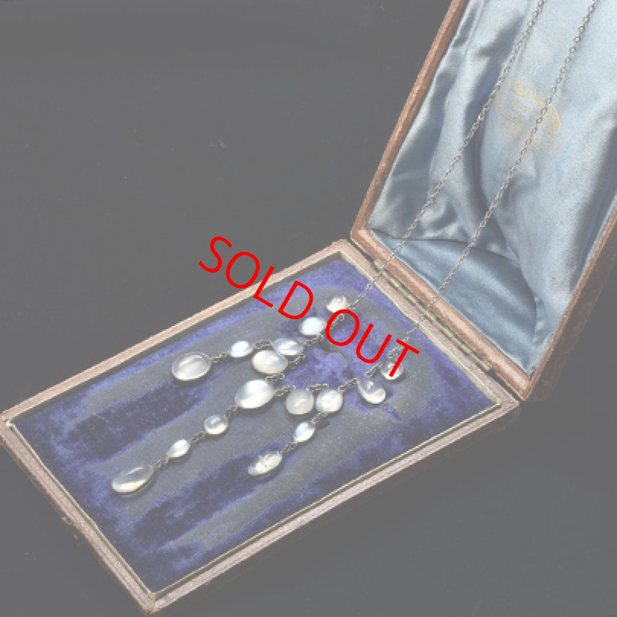 画像5: Sold シルバー・ムーンストーンネックレス (5)