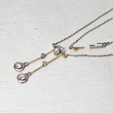 画像5: ゴールド・（プラチナ）・ダイヤモンドネックレス (5)