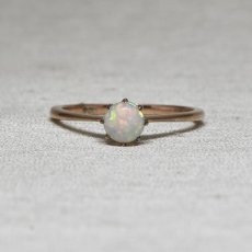 画像1: Sold 9ct,オパールリング (1)