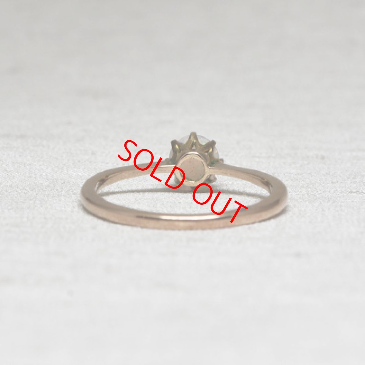 画像4: Sold 9ct,オパールリング (4)