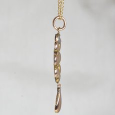 画像2: 9ct.ガーネットペンダント (2)