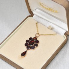 画像6: 9ct.ガーネットペンダント (6)