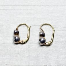 画像3: Sold １４14ct,シルバー・ダイヤモンドイヤリング (3)