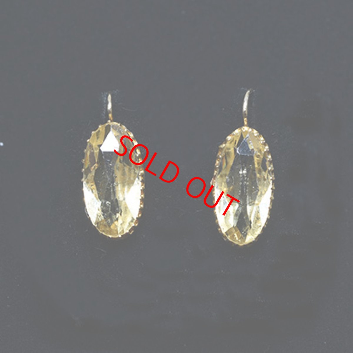 画像6: Sold ゴールド・シトリンイヤリング (6)