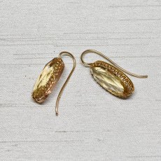 画像4: Sold ゴールド・シトリンイヤリング (4)