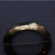 画像6: ゴールド・ダイヤモンド・エナメルブローチ (6)