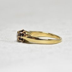 画像3: ゴールド・ダイヤモンドリング (3)