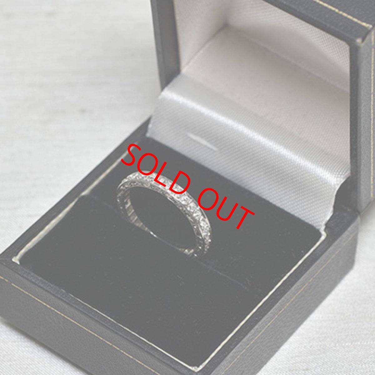 画像9: Sold（Pt）・ダイヤモンド・エタニティリング (9)