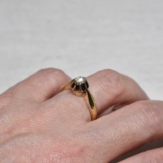 画像10: ゴールド・ダイヤモンドリング (10)