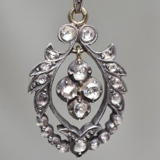 画像4: ゴールド・シルバー・ダイヤモンドペンダント (4)