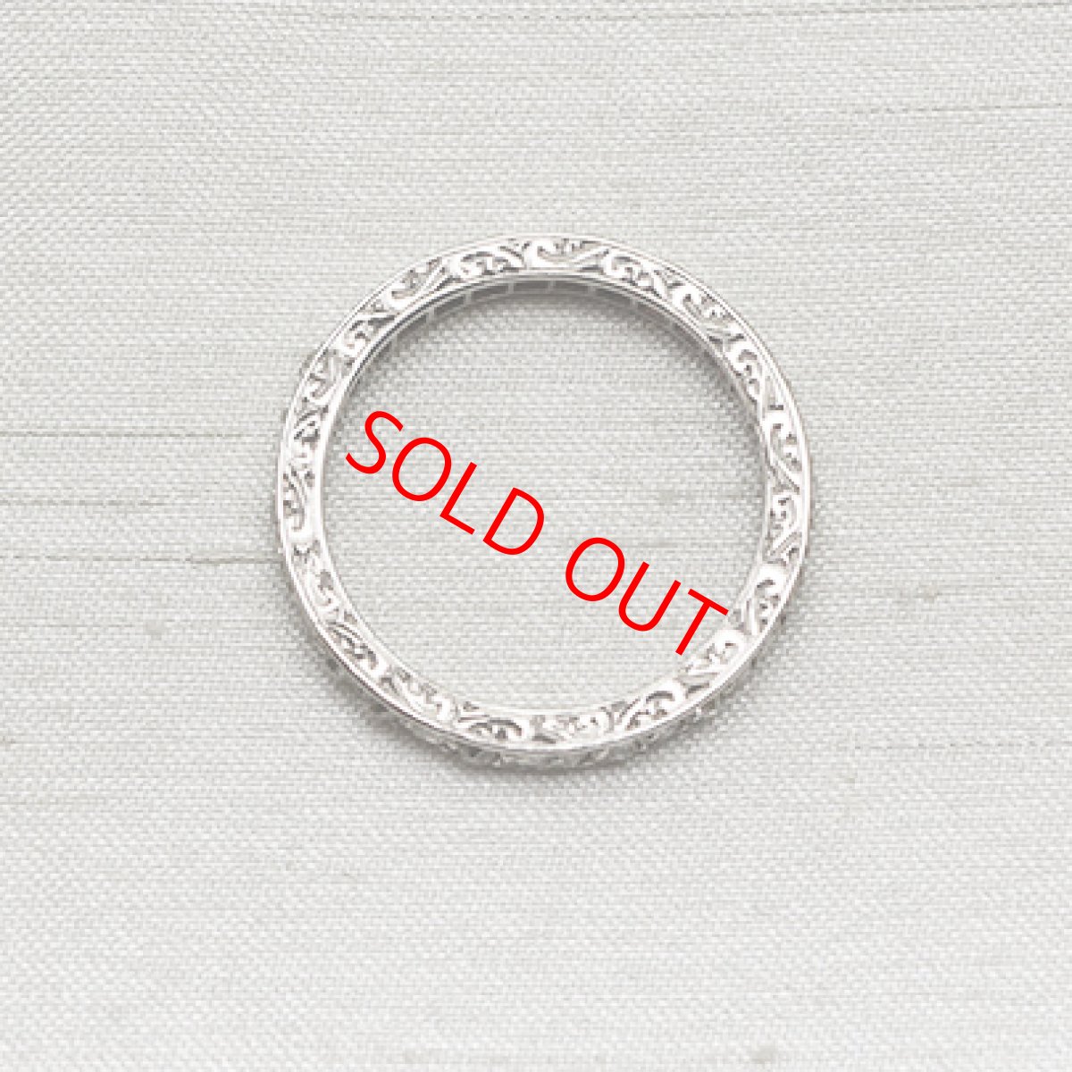 画像6: Sold（Pt）・ダイヤモンド・エタニティリング (6)