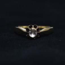 画像9: ゴールド・ダイヤモンドリング (9)