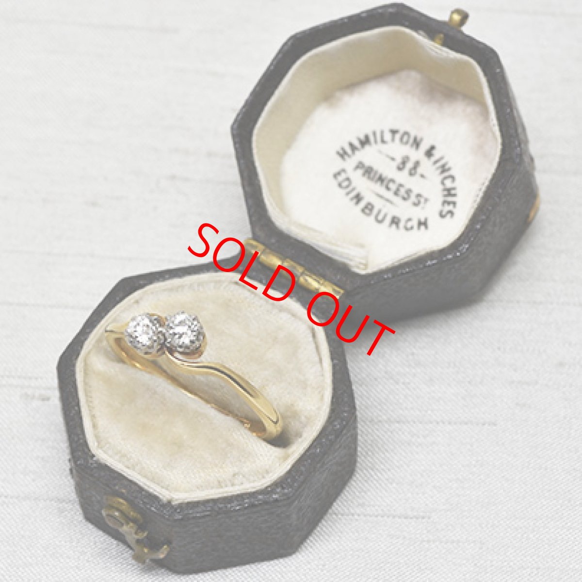 画像7: Sold 18ct.ダイヤモンドリング (7)