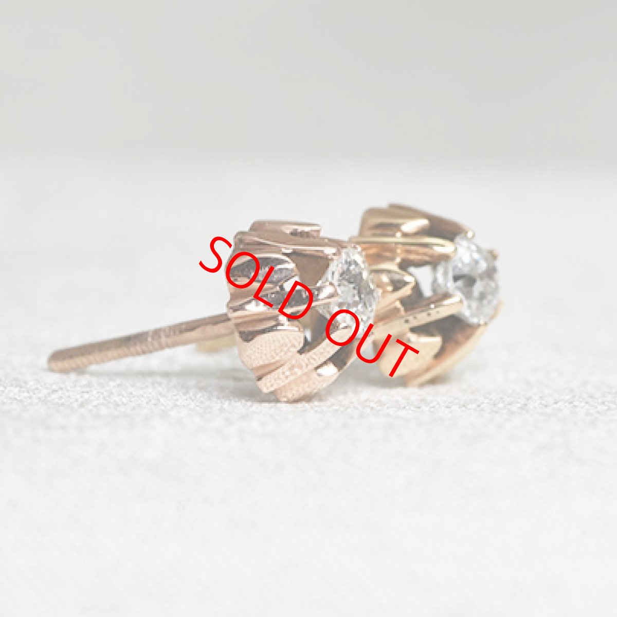 画像4: Sold G.ダイヤモンドイヤリング (4)