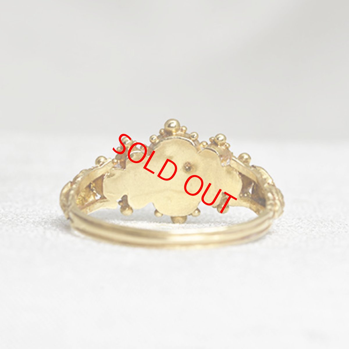 画像3: Sold G.ガーネット パールリング (3)