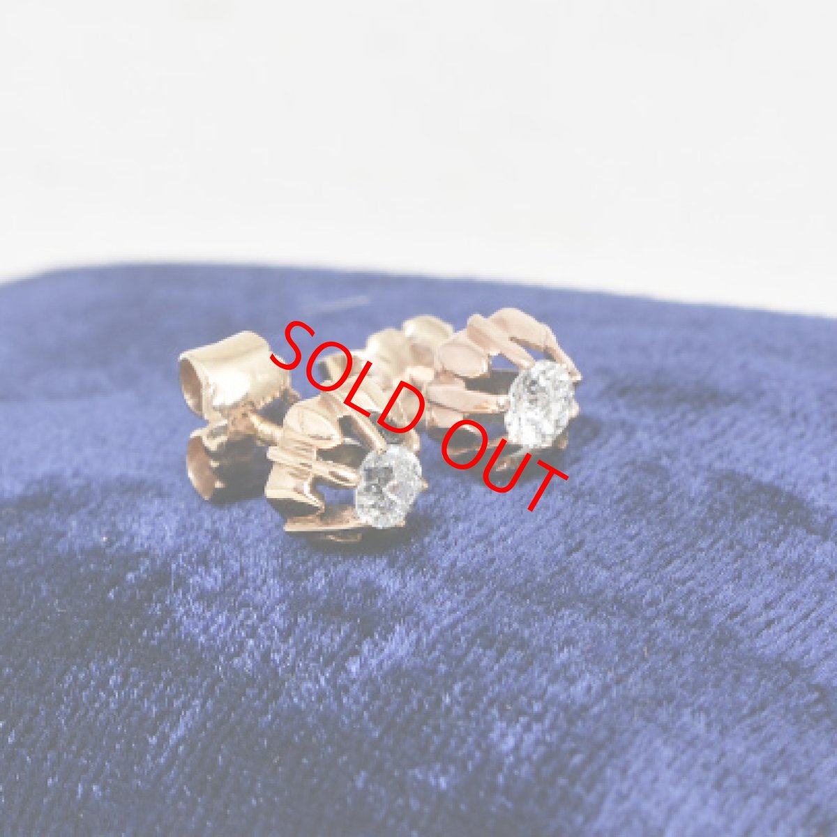 画像6: Sold G.ダイヤモンドイヤリング (6)