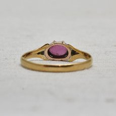 画像4: 22ct,ガーネットリング (4)