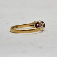 画像5: 22ct,ガーネットリング (5)
