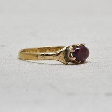 画像6: 22ct,ガーネットリング (6)