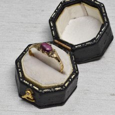 画像9: 22ct,ガーネットリング (9)