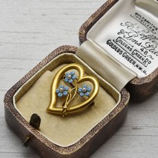 画像6: 20ct,パール・エナメルブローチ (6)